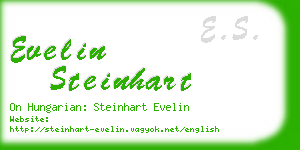 evelin steinhart business card